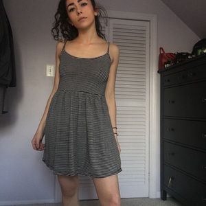 striped summer dress